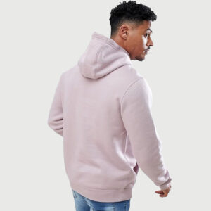 High Quality Mens custom logo plain pullover cotton Hoodie - Image 2