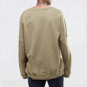 High Quality Mens oem 100% cotton oversized sweatshirt - Image 3