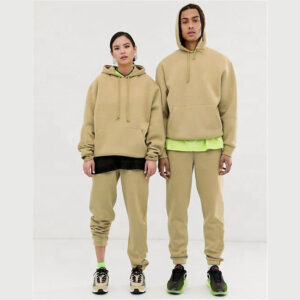 High Quality unisex blank 100% cotton street style pullover hoodies - Image 4