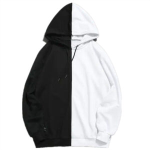 Hot Sale Cotton custom logo Men's patchwork Hoodies - Image 4