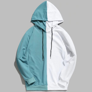 Hot Sale Cotton custom logo Men's patchwork Hoodies - Image 6