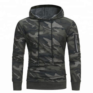 Hot Sell Sports Clothing Bulk Men Slim Hoodies - Image 2