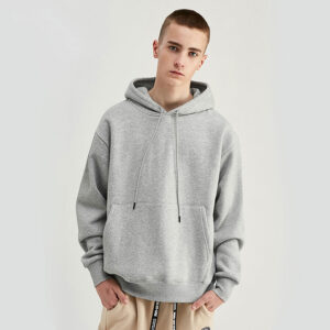 Wholesale Mens Custom Fitness Gym Oversized Fleece Hoodie - Image 6