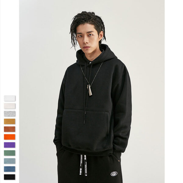 Wholesale Mens Custom Fitness Gym Oversized Fleece Hoodie