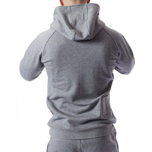 men workout clothing oversized heavy pullover hoodie - Image 2