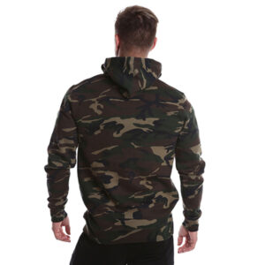 mens gym apparel wholesale camouflage hoodie workout joggers jumper - Image 4
