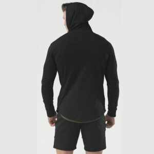 muscle bodybuilding gym wear blank joggers training pullover - Image 2