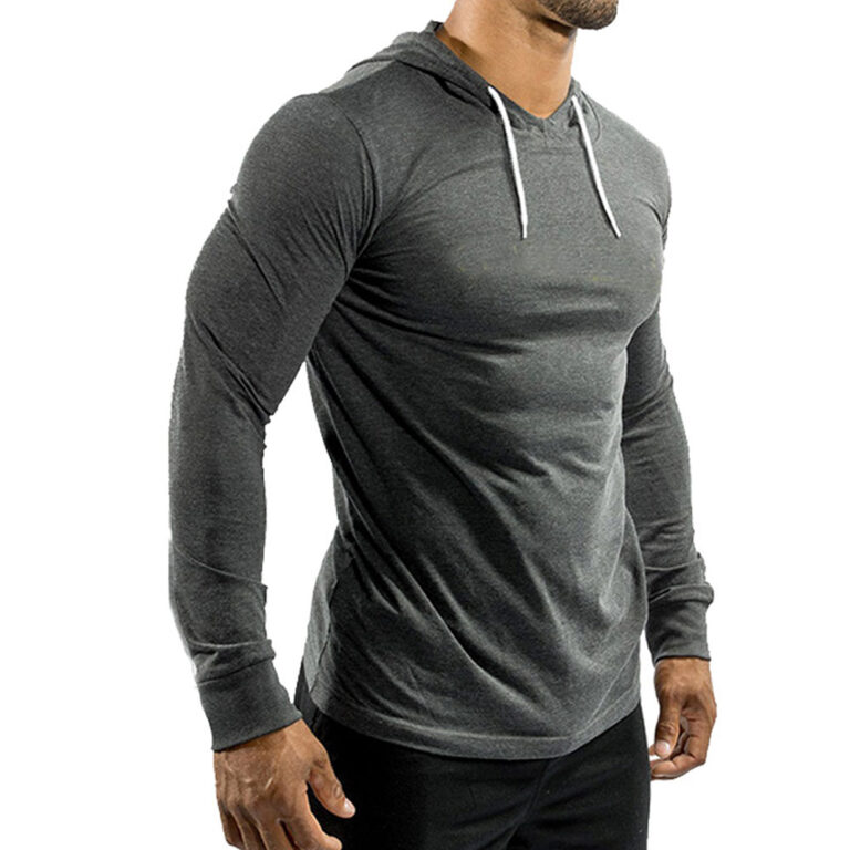 2021 New Fashion quick dry sports fitness gym hoodie sweatshirt