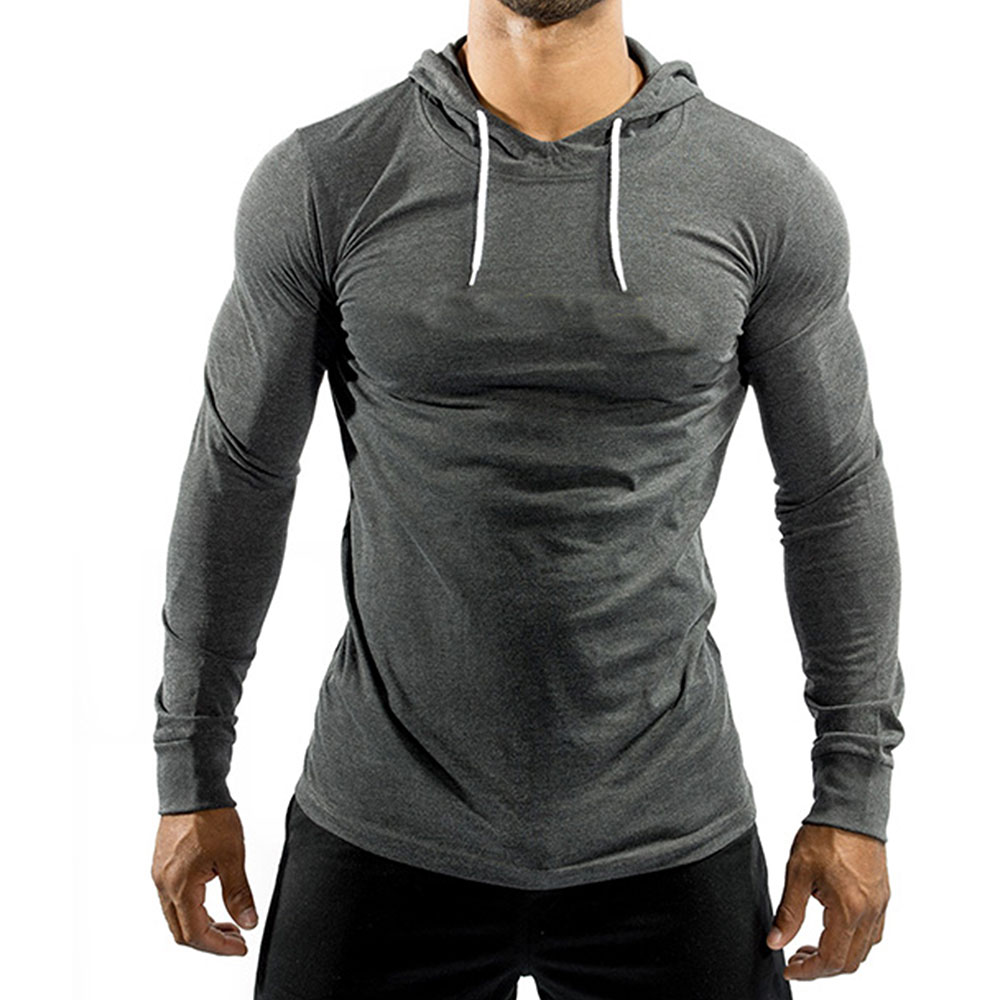 2021 New Fashion quick dry sports fitness gym hoodie sweatshirt