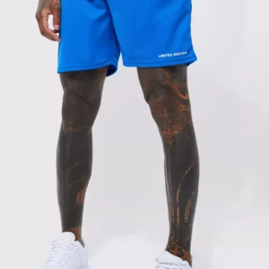 blue Mesh Shorts, Breathable Mesh Shorts, Athletic Mesh Shorts, Workout Shorts, Casual Mesh Shorts, Comfortable Shorts, Lightweight Shorts, Fitness Shorts