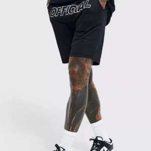 New Custom Black Mesh Shorts for Your Brand - Image 3