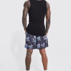 New Black Sublimated Mesh Shorts for Maximum Performance and Style - Image 2