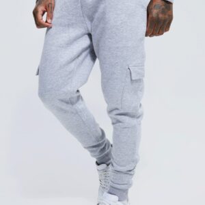 Boxy Fit Cargo Funnel Neck Custom Fleece Tracksuit