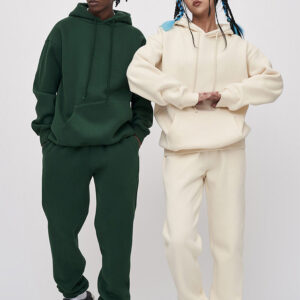 High-quality Street Clothing Custom Oversized Hoodie Sweatsuits Wholesale