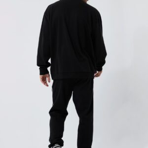 Oversized Sweatshirt Tracksuit and Matching Sweatpants