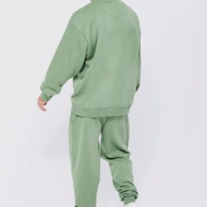 Oversized Sweatshirt Tracksuit with Matching Sweatpants
