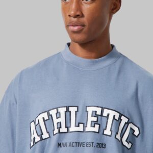 Custom Active Gym Athletic Fit T-shirt - Image 3