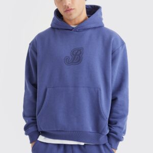 Custom Cargo Pocket Heavy Fleece Hooded Tracksuit - Image 3