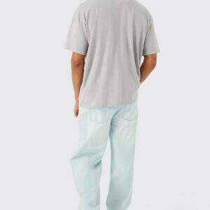 Oversized Embossed Detail T-shirt - Image 2