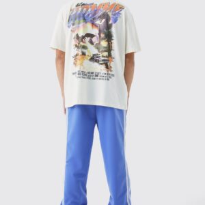 Custom Oversized Ext Neck Tshirt & Core Fit Jogger - Image 3