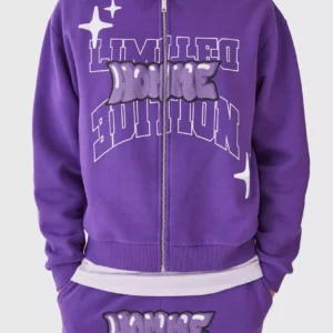 Oversized Zipper Custom Print Hoodie - Image 3