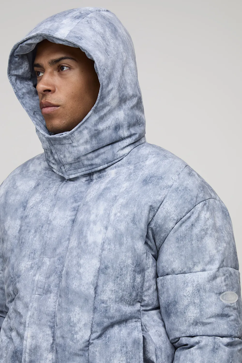 Custom Clothing Manufacturer Custom Sublimated Puffer Jacket — Premium Streetwear for Your Brand