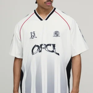 Oversized Men's Streetwear Football Jersey