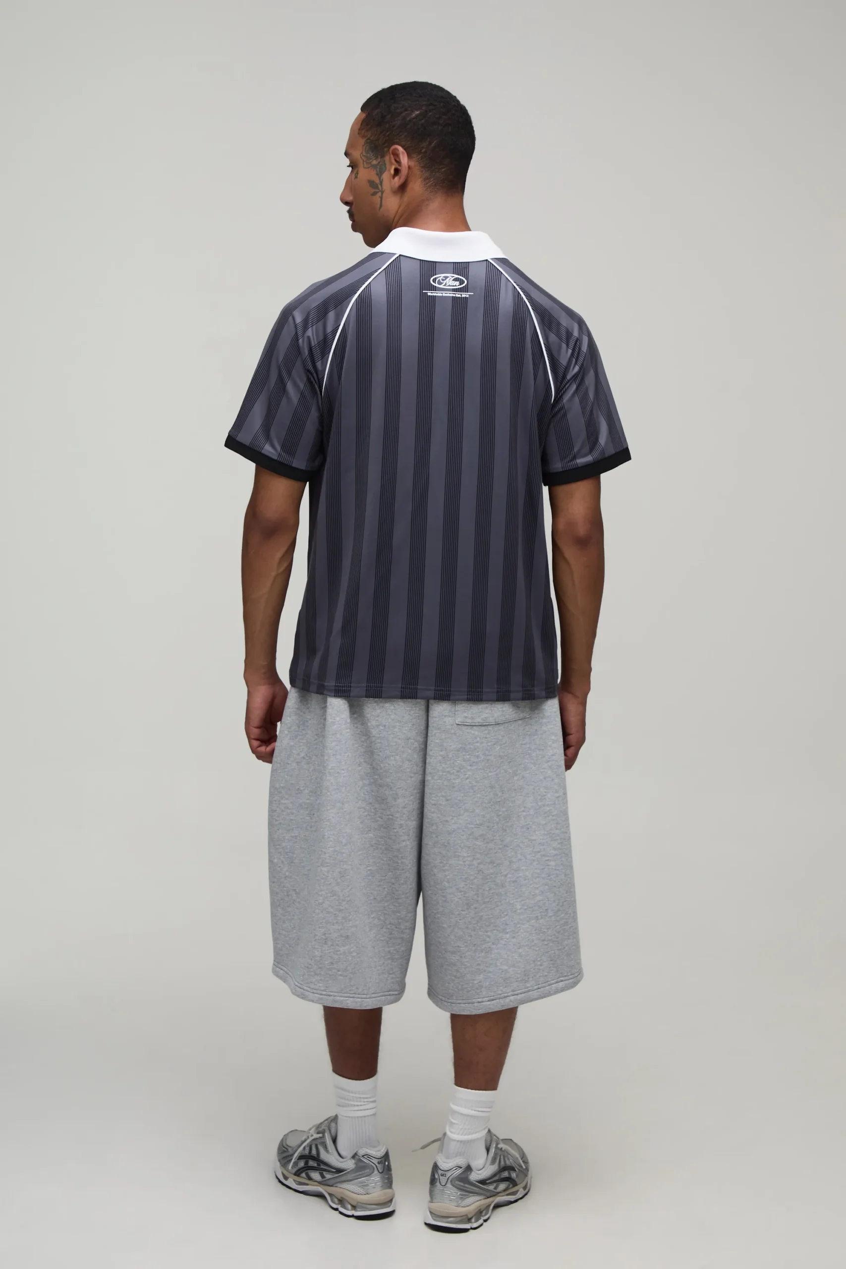 Custom Clothing Manufacturer Heavyweight Retro Streetwear Soccer Jersey for Private Labels