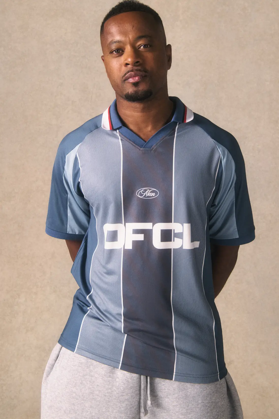 Men’s Oversized Streetwear Football Jersey